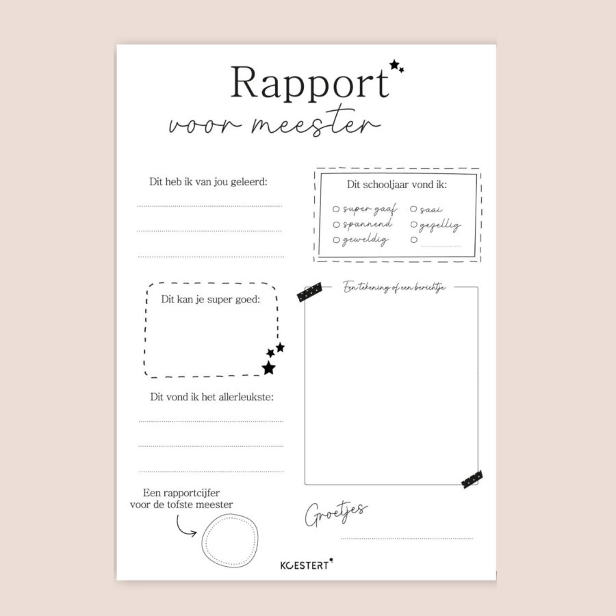 rapport-voor-meester-printable