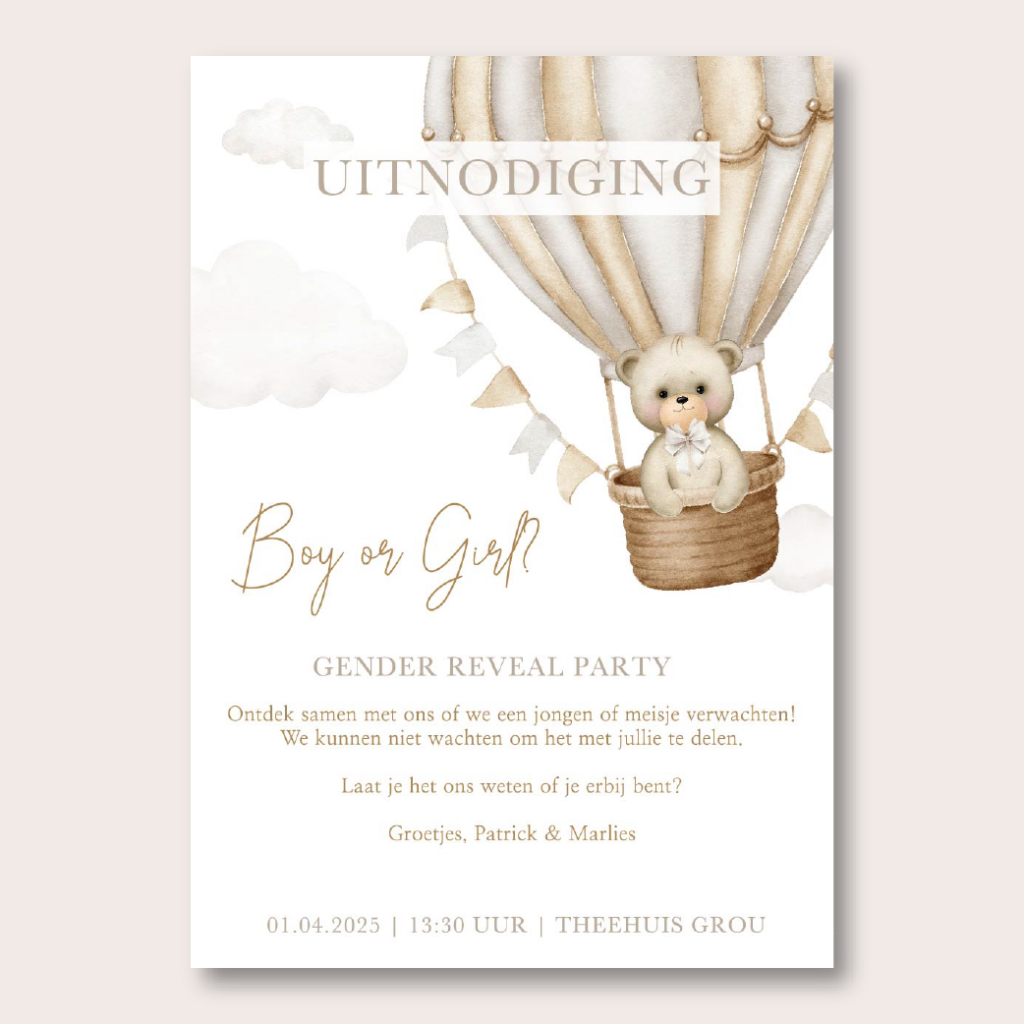 Digitale-uitnodiging-gender-reveal-beer-ecru